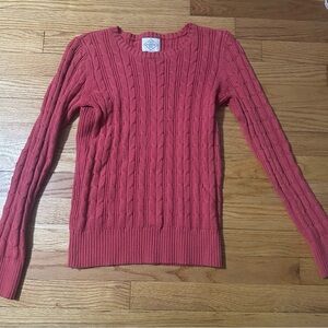 Size XS coral sweater from St. John’s Bay